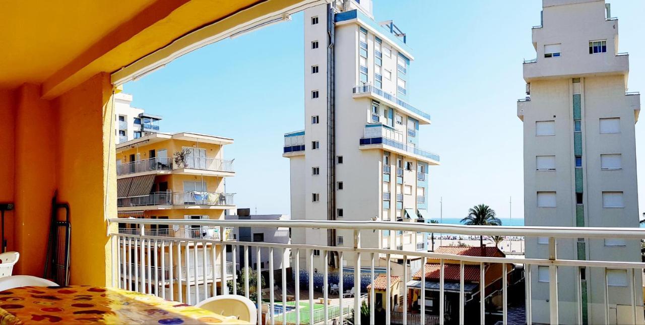Bonanza - 40 Metros De La Playa! Apartment กันดิอา ภายนอก รูปภาพ